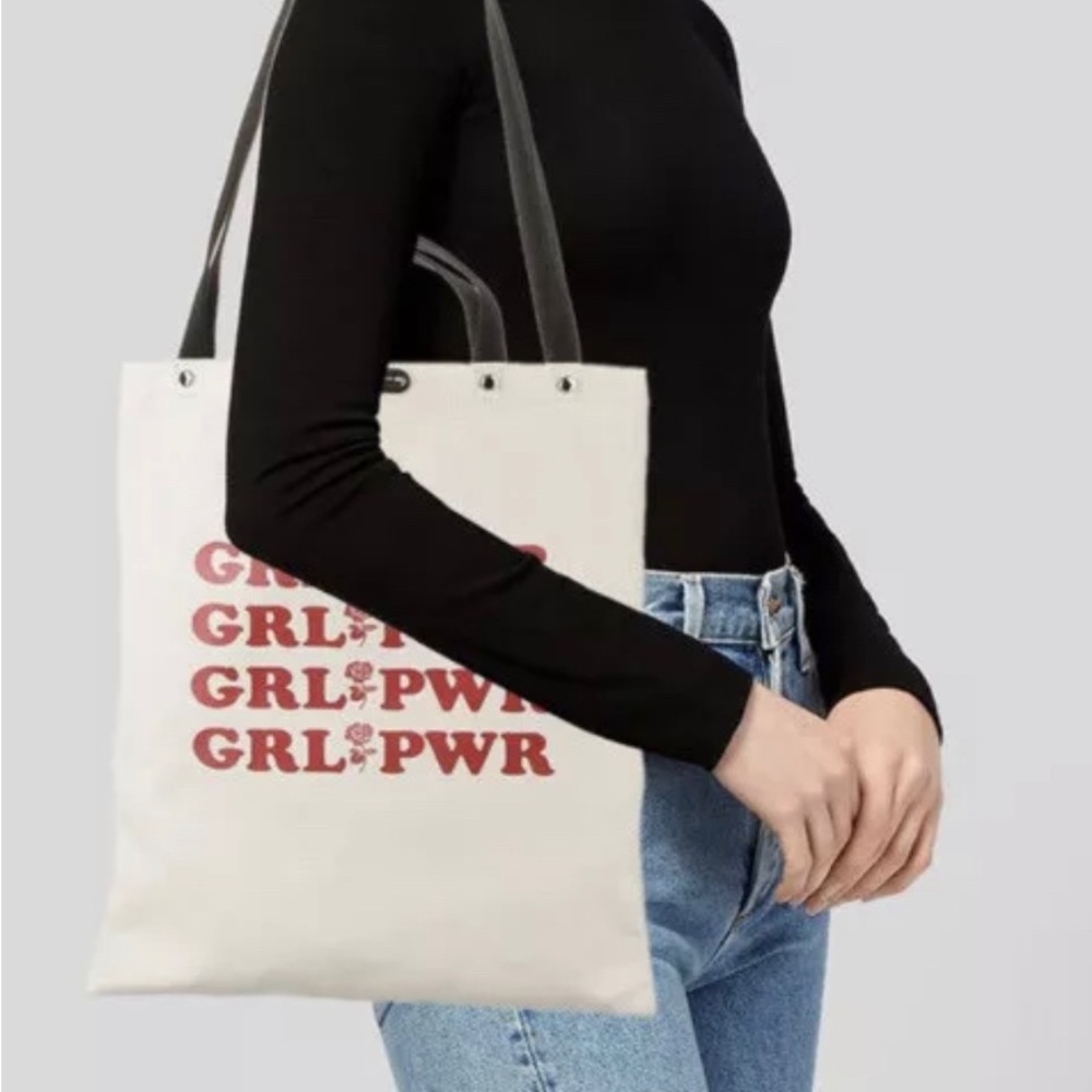Rebecca Minkoff Girl Power Canvas Tote